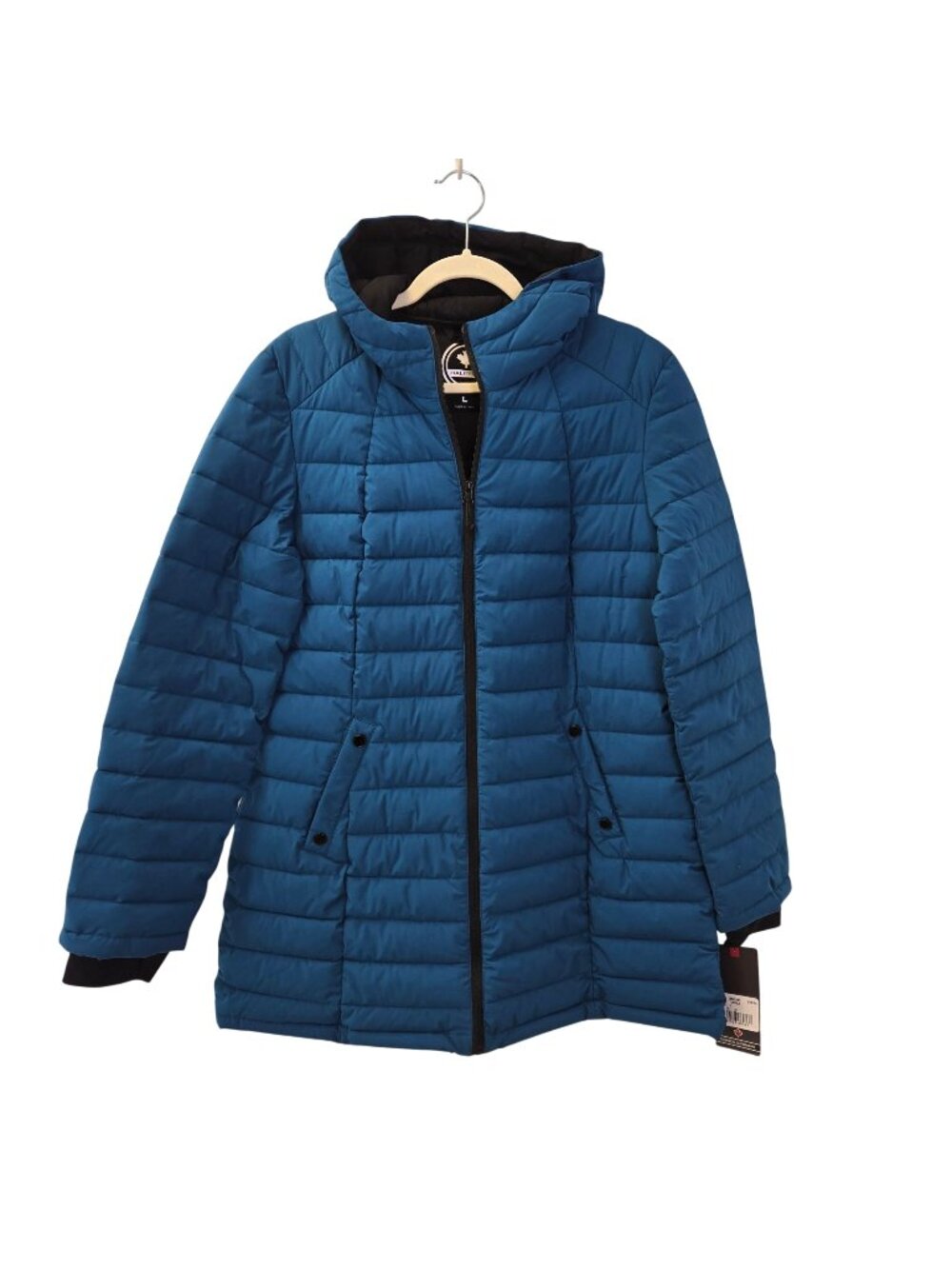 NWT Halitech Stretch Lightweight Hooded Puffer Jacket Size Large